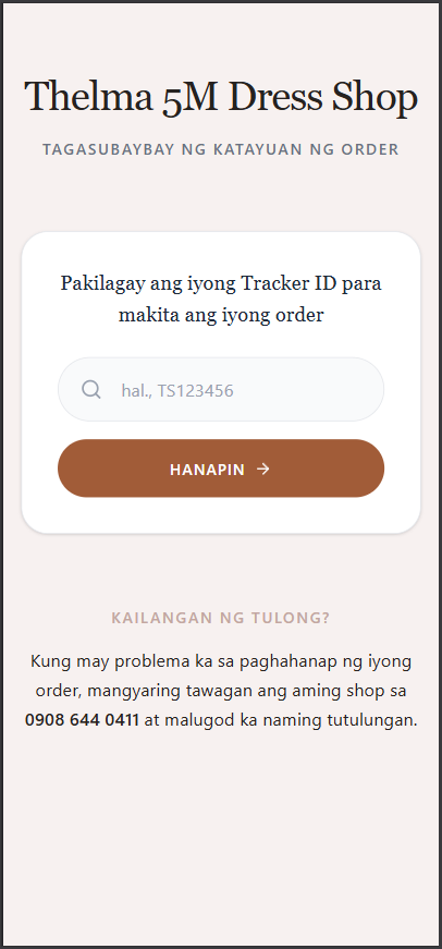 Thelma Sys queue dashboard