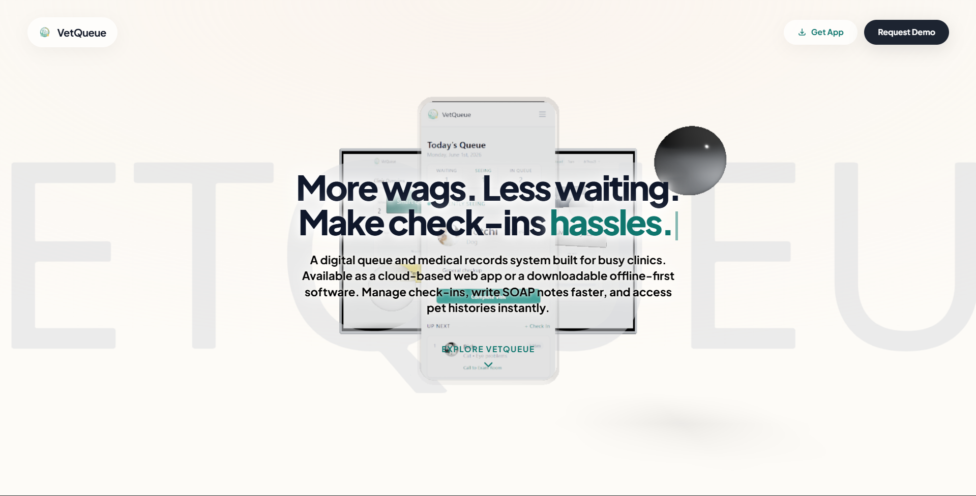 VetQueue clinic system
